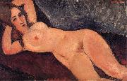 Amedeo Modigliani Nu Couche Aux Bras Leves oil painting